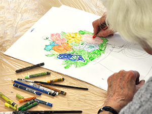 Kunsttherapie für Menschen mit neurologischen oder demenziellen Erkrankungen